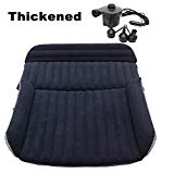 SUV Luftmatratze, Berocia verdicktes Auto-Bett-Satz-Ausgangsluft-Matratze Bewegliche aufblasbare Matratze Camping-im Freien, Beflockungs-Oberfläche, schnelles Auf- und Abbauen