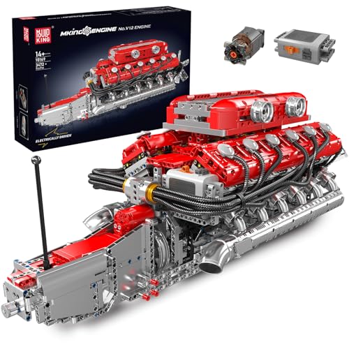 Mould King 10169 Technik V12 Motor Bausteine...