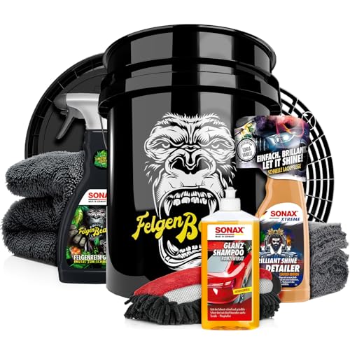 Autowäsche Set - SONAX: Autoshampoo Glanz Shampoo...