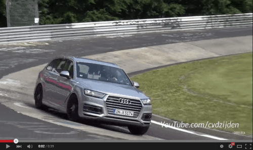 Video: Audi SQ7 Crash auf dem Nürburgring