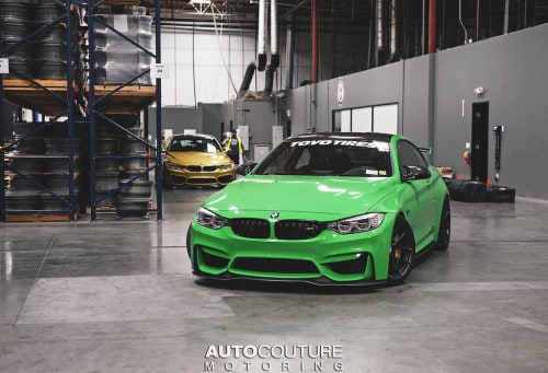 BMW M3 F80 und BMW M4 F82 mit HRE Felgen by Autocoutur