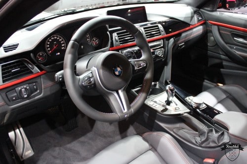 IAA 2015 - BMW M4 F82 Interior