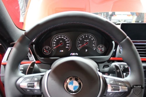 IAA 2015 - BMW M4 F82 Interior