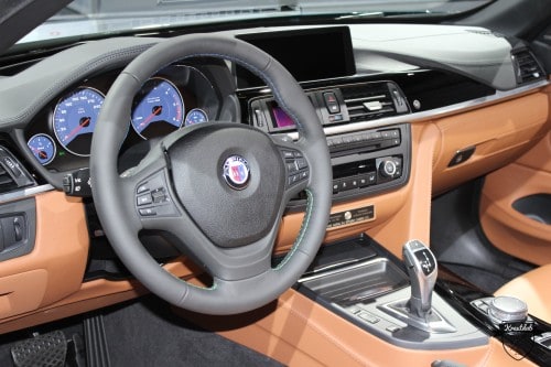 IAA 2015 - Alpina D4 Biturbo Cabrio Interior
