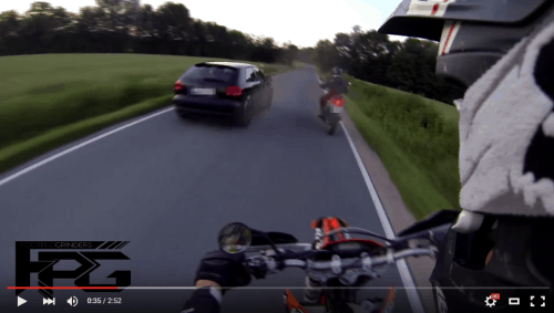 Video: Audi A3 Crash gefilmt