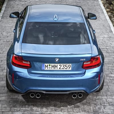 BMW M2 in Long Beach Blue
