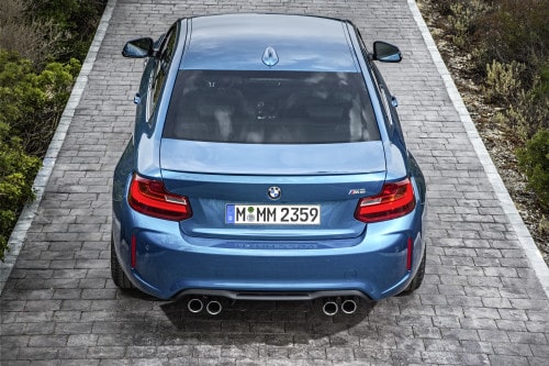 BMW M2 in Long Beach Blue