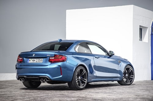 BMW M2 in Long Beach Blue