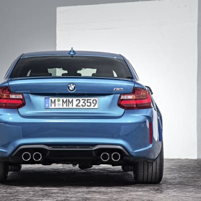 BMW M2 in Long Beach Blue