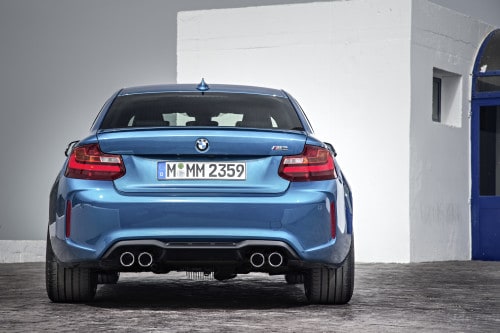 BMW M2 in Long Beach Blue