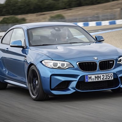 BMW M2 in Long Beach Blue