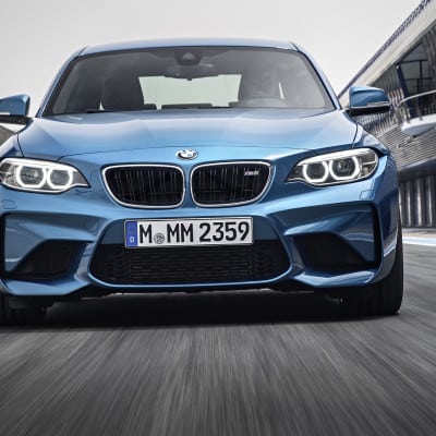 BMW M2 in Long Beach Blue