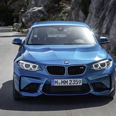 BMW M2 in Long Beach Blue