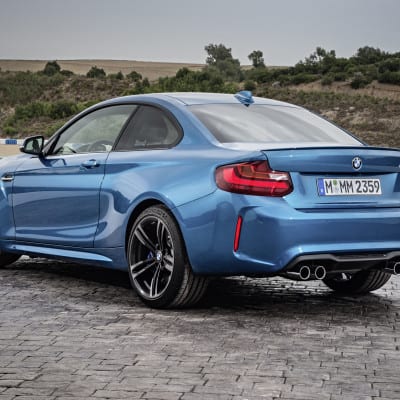 BMW M2 in Long Beach Blue