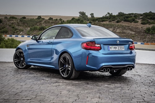 BMW M2 in Long Beach Blue