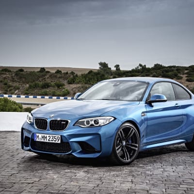 BMW M2 in Long Beach Blue
