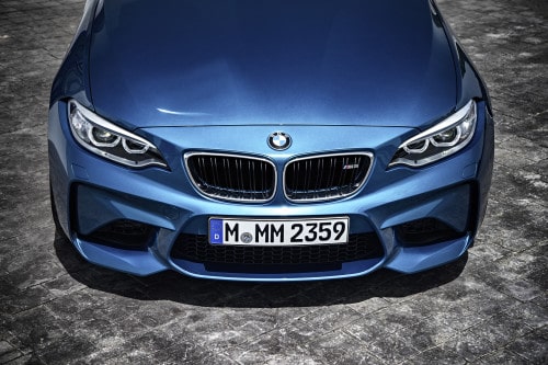 BMW M2 in Long Beach Blue