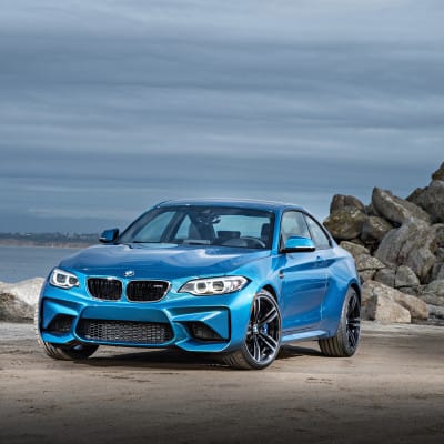 BMW M2 in Long Beach Blue