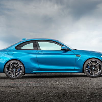 BMW M2 in Long Beach Blue