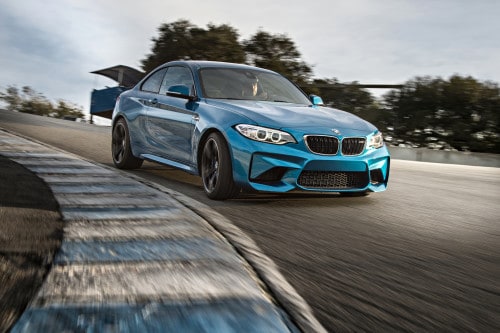 BMW M2 in Long Beach Blue