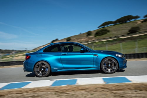 BMW M2 in Long Beach Blue