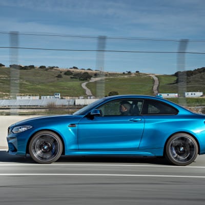 BMW M2 in Long Beach Blue