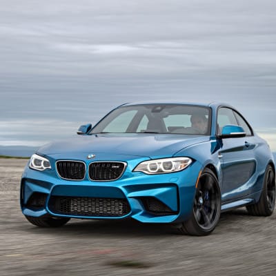 BMW M2 in Long Beach Blue