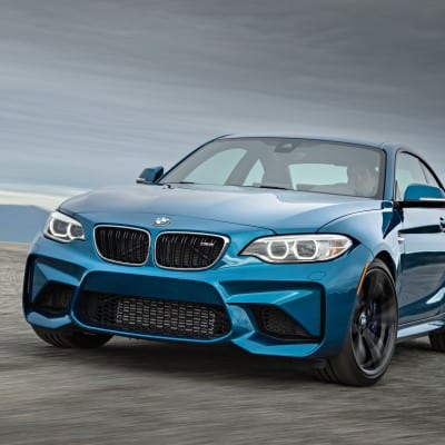 BMW M2 in Long Beach Blue