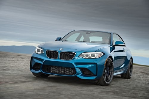 BMW M2 in Long Beach Blue