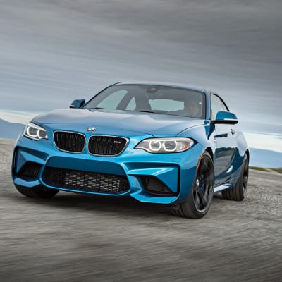 BMW M2 in Long Beach Blue