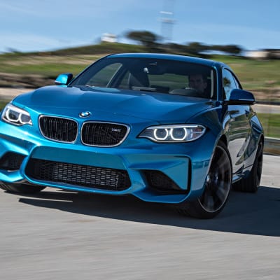 BMW M2 in Long Beach Blue