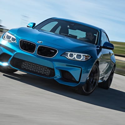 BMW M2 in Long Beach Blue