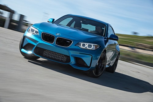 BMW M2 in Long Beach Blue