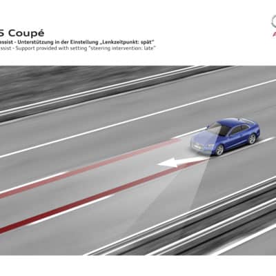 Audi A5 - Active lane Assist