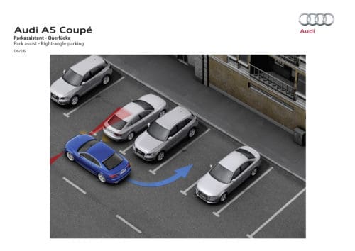 Audi A5 - Parkassistent Quer