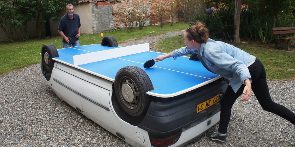 benedetto bufalino Auto Tischtennisplatte