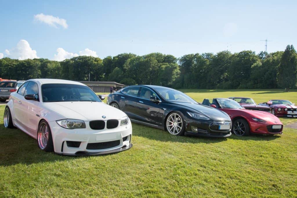 BMW 1er M Coupé & Tesla Model S