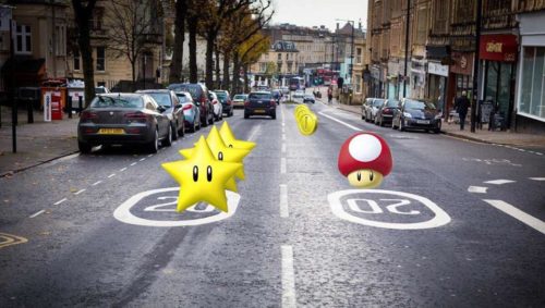 Mario Kart Go - Twitter Post von "Drunk Superman"