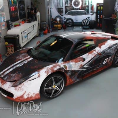 Ferrari 458 Spyder im Rost Look