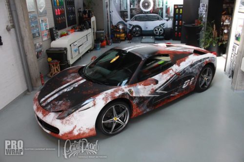 Ferrari 458 Spyder im Rost Look