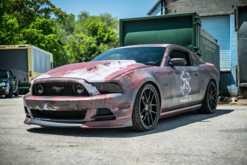 Ford Mustang im Rost Look