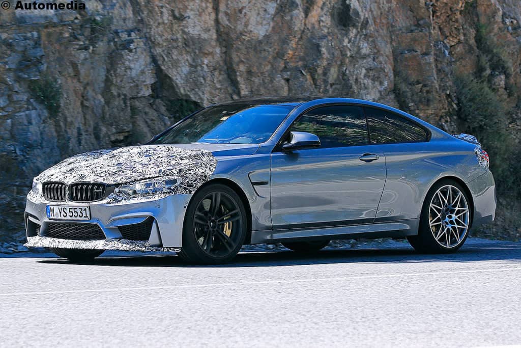 BMW M4 Facelift als Erlkönig