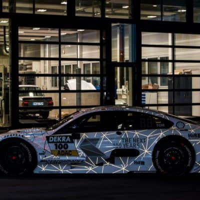 Martin Tomczyk mit neuem Design am BMW M4 DTM