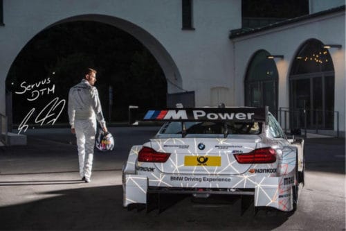 Martin Tomczyk mit neuem Design am BMW M4 DTM
