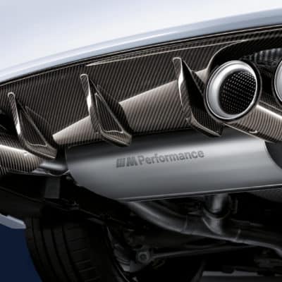 BMW M4 Coupe Performance Zubehör - Auspuffanlage und Carbon Heckdiffusor