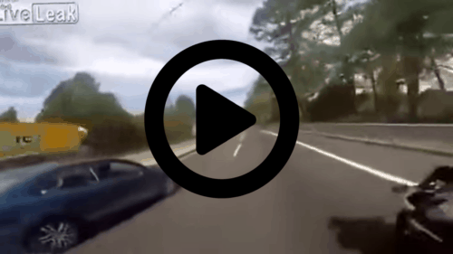 Video: Freundin zieht Handbremse auf Autobahn #fail