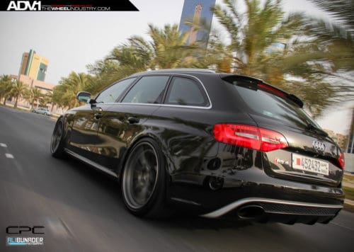 Audi RS4 Avant mit ADV5.0 Track Spec CS Felgen