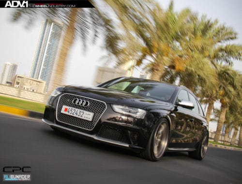 Audi RS4 Avant mit ADV5.0 Track Spec CS Felgen