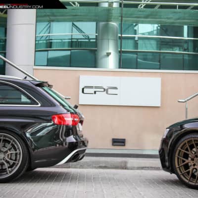 Audi RS4 Avant mit ADV5.0 Track Spec CS Felgen