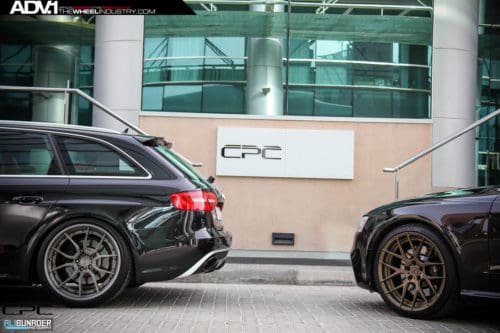 Audi RS4 Avant mit ADV5.0 Track Spec CS Felgen